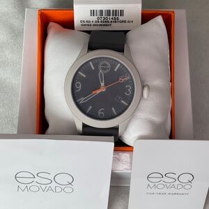 Movado ESQ Watch in Grey